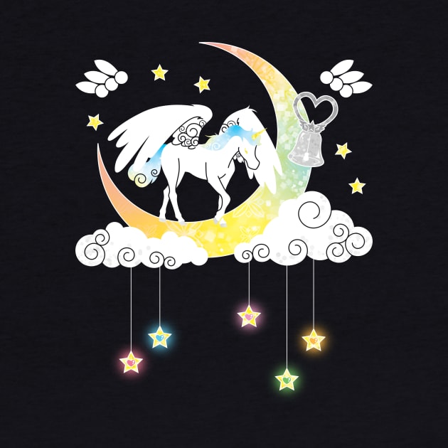 Moonlight Pegasus by Maggieful Designs